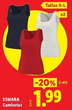 Ocine Esmara - camisetas oferta