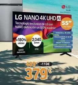 E.Leclerc Lg - tv 55nu8e0b3la oferta