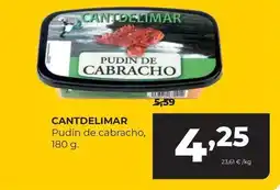 Alimerka Cantdelimar - pudin de cabracho oferta