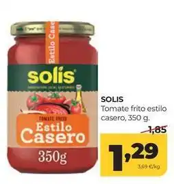 Alimerka Solís - tomate frito estilo casero oferta