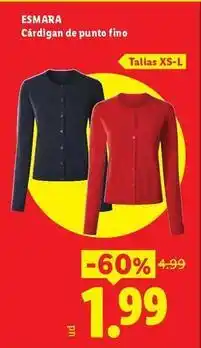 Ocine Esmara - cardigan de punto fino oferta