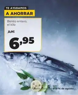 Alimerka Bonito entero oferta