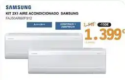 E.Leclerc Samsung - kit 2x+1 aire acondicionado faj50ar60f912 oferta