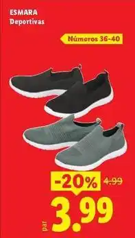 Ocine Esmara - deportivas oferta