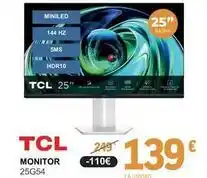 E.Leclerc Tcl - monitor 25g54 oferta