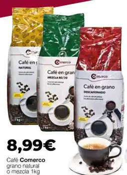Comerco Cash & Carry Comerco Café grano natural o mezcla oferta