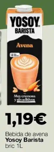 Comerco Cash & Carry Yosoy Barista Bebida de avena bric oferta
