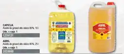 CashDiplo Capicua - aceite de girasol alto oleico 80% oferta