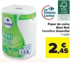 Carrefour Express Carrefour - paper de cuina maxi roll essential oferta