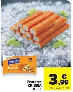 Carrefour Express Krissia - barretes oferta