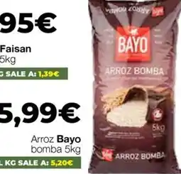 Comerco Cash & Carry Bayo arroz bomba oferta
