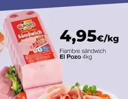 Comerco Cash & Carry ELPOZO Fiambre sándwich oferta