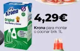Comerco Cash & Carry KRONA para montar o cocinar oferta