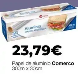 Comerco Cash & Carry COMERCO Papel de aluminio oferta