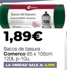 Comerco Cash & Carry COMERCO Sacos de basura oferta