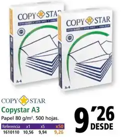 Folder COPY STA Copystar A3 oferta