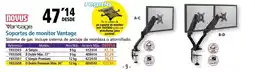 Folder NOVUS Soportes de monitor Vantage oferta
