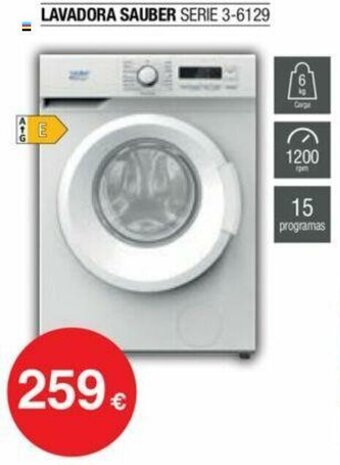 Milar Lavadora Sauber Serie 3-6129 oferta