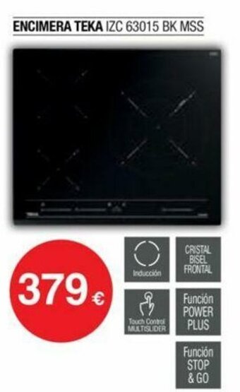 Milar Encimera Teka IZC 63015 BK MSS oferta
