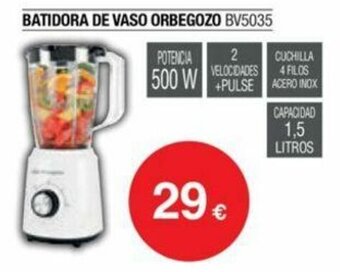 Milar Batidora De Vaso Orbegozo BV5035 oferta