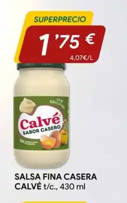 Minymas CALVÉ Salsa fina casera oferta