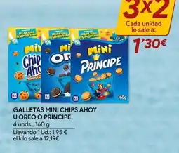 Minymas Galletas mini chips ahoy u oreo o príncipe oferta