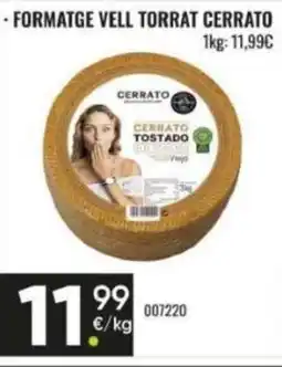 Family Cash CERRATO Formatge vell torrat oferta