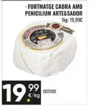 Fortmatge cabra amb penicilium arte&sabor
