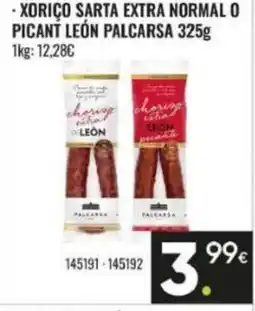 Family Cash Xorico sarta extra normal o picant león palcarsa oferta
