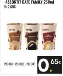 Family Cash FAMILY Assortit café oferta