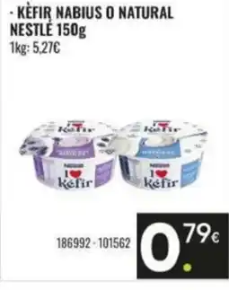 Family Cash Kefir nabius o natural nestlé oferta