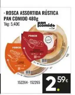 Family Cash Rosca assortida rústica pan comido oferta