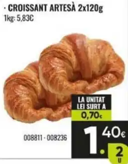 Family Cash Croissant artesà oferta