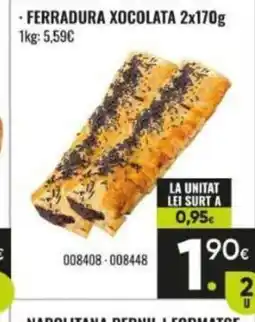 Family Cash Ferradura xocolata oferta