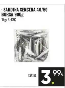 Family Cash Sardina sencera 40/50 borsa oferta