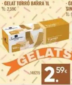 Family Cash GELAT TORRÓ BARRA oferta