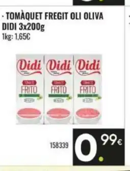 Family Cash DIDI Tomàquet fregit oli oliva oferta
