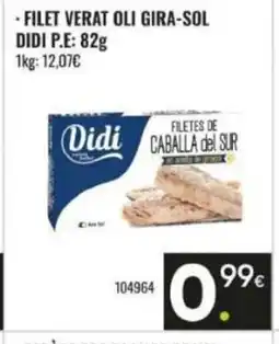 Family Cash DIDI Filet verat oli gira-sol oferta