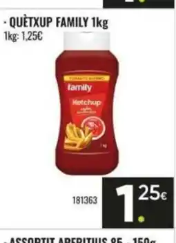 Family Cash FAMILY quetxup oferta