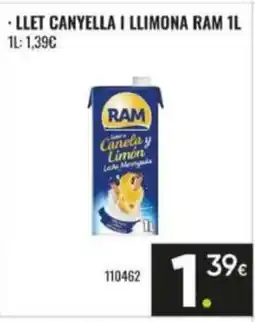 Family Cash RAM Llet canyella i llimona oferta