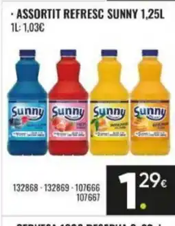 Family Cash SUNNY assortit refresc oferta