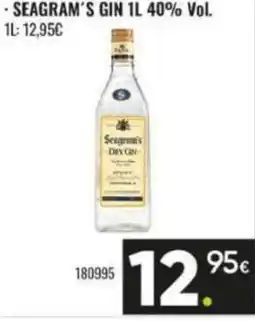 Family Cash SEAGRAM'S gin oferta