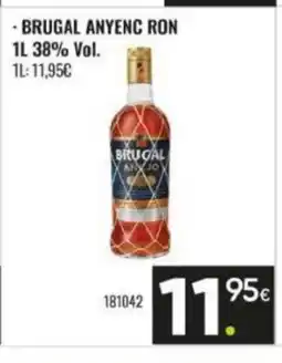 Family Cash BRUGAL Anyenc ron 38% vol. oferta