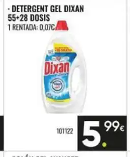 Family Cash DIXAN Detergent gel oferta