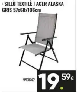 Family Cash Sillò textilè i acer alaska gris oferta