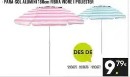 Family Cash Para-sol alumini fibra vidre i poliéster oferta