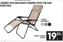 Family Cash Assortit silló zero gravity verdoor textilè tub acer oferta