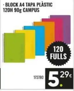 Family Cash Block a4 tapa plàstic oferta