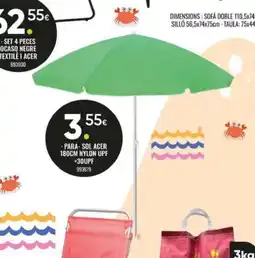 Family Cash Para-sol acer nylon upf +30upf oferta