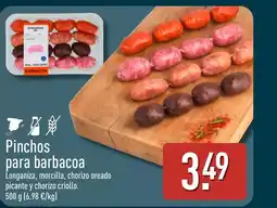 ALDI Pinchos para barbacoa oferta